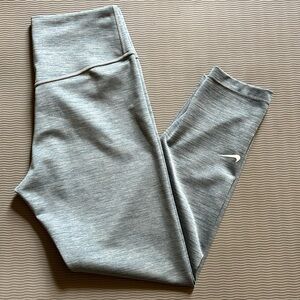 Nike Dri-Fit Crop HR Legging Blue White S